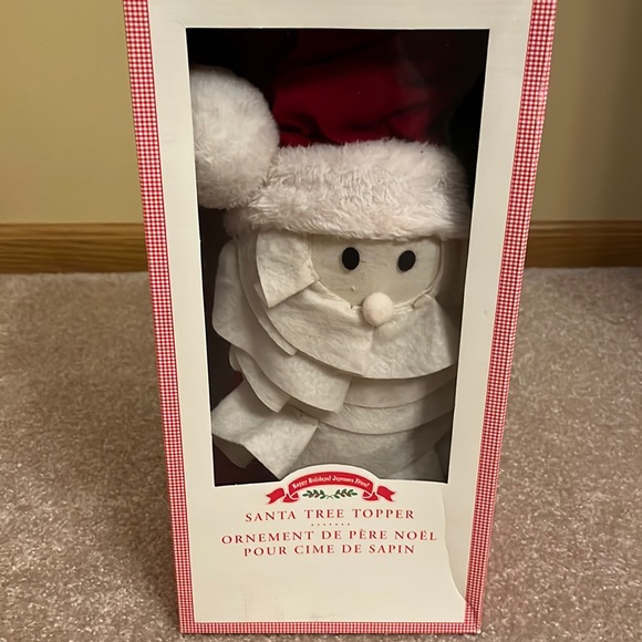 Other - Pottery Barn kids Santa tree topper